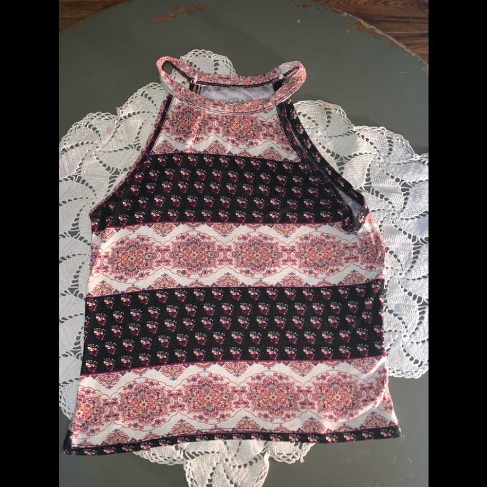 Mudd cropped tank